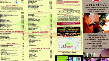 Chennai Indian Hill Hook menu