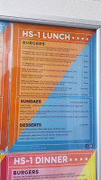 Hs-1 Cafe menu