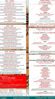 Adrianos Pizzeria menu