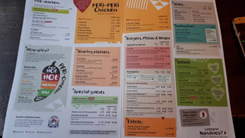 Nando's Feltham menu