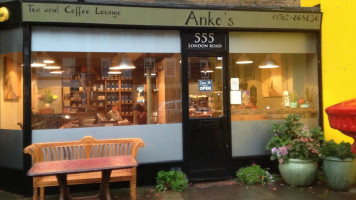 Anke's Tea And Coffee Lounge outside