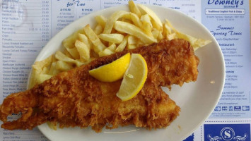 Downeys Fish Chips menu