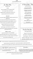 The Gainsborough Pub Sudbury menu