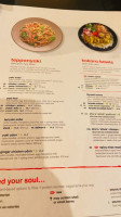 Valentina Sevenoaks menu