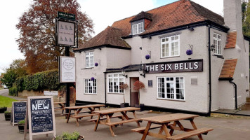 The Six Bells inside