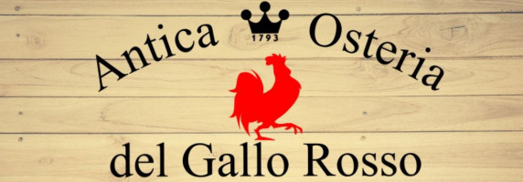 Antica Osteria Del Gallo Rosso food