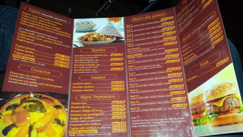 Red Marrakech menu
