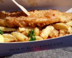 The Little Fish And Chip Shop food