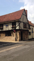 The Blue Pig outside