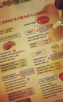 The Kings Head I Bed Breakfast menu