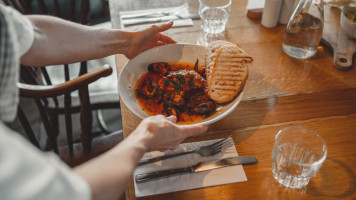 Bridport Arms food