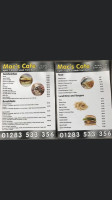 Mac's Cafe menu