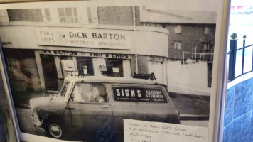 Dick Barton's Chipshop outside