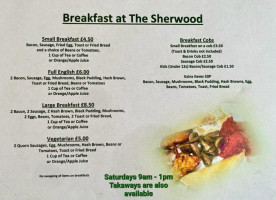 The Sherwood Pub food