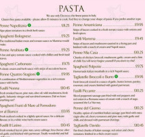 La Vita Pizzeria Bishopbriggs menu