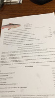 The Trout At Tadpole Bridge menu
