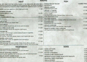 The Weir menu