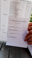 The Weaving Shed menu