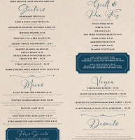 The Old Forge Sewerby menu