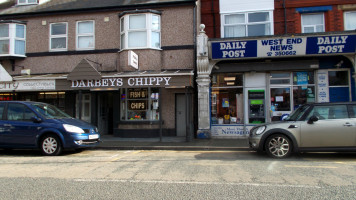 Darbey's Chippy outside