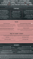 The Acorn Beefeater menu