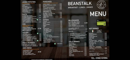 Beanstalk Cafe Cheshunt inside