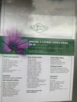 Royal Garden menu
