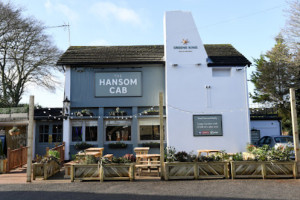 The Hansom Cab Pub outside