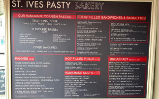 The St Ives Pasty Bakery inside