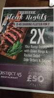 District 45 menu