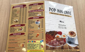 Pop Inn Cafe menu