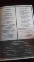 The Queens Head Inn menu