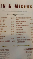 Maghera Inn menu