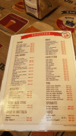 Hescanas menu