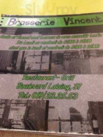 Brasserie Vincent food