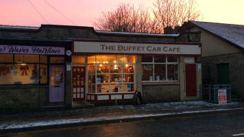 The Buffet Car Cafe inside