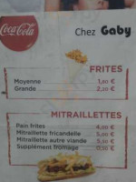 Chez Gaby Friterie food