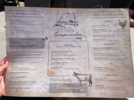 Brasserie De Gempemolen menu