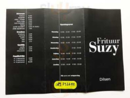Frituur Suzy menu