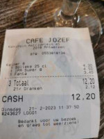 Cafe Jozef food