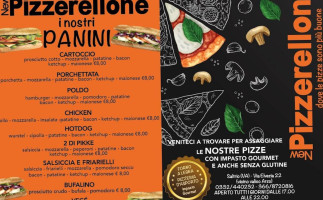 New Pizzerellone menu