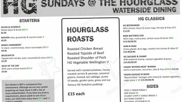 The Hourglass menu