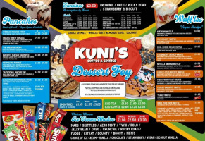 Kuni's Coffee Comics food