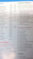 Shezan Indian Takeaway menu