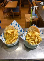 Blue Lagoon Fish Chips food