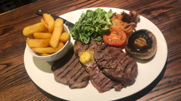 The Plough Beefeater food