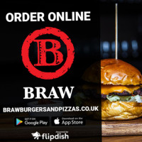 Braw Burgers Pizzas food