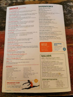 Fino Lounge menu