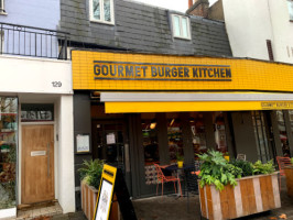 Gourmet Burger Kitchen Chiswick outside