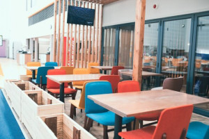 The Bistro, Fife College. inside